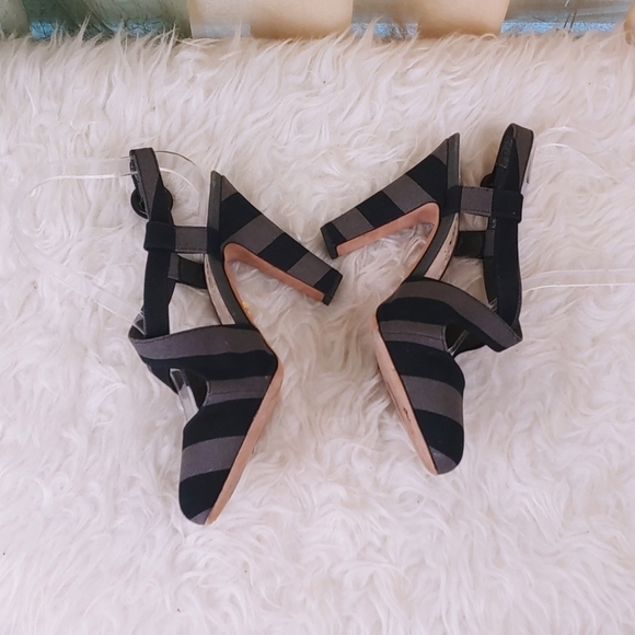 PRADA Striped Heel Pump - Picture 2 of 10